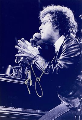 Billy Joel facsimile signed photo. 8x10 inches. This item is a reprint of an original autograph