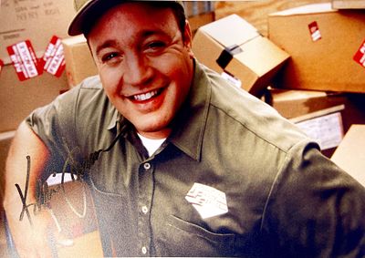 The King of Queens Kevin James facsimile signed photo. 8x10 inches. This item is a reprint of 