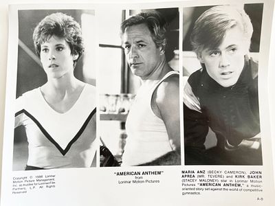 American Anthem original 1986 vintage movie photo. American Anthem original 1986 vintage movie 