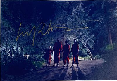 Us Lupita Nyong'o facsimile signed movie photo. Us facsimile signed movie photo autographed by 