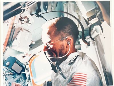 NASA Walter Cunningham photo. 8x10 inches