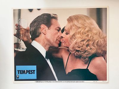 Tempest 1982 vintage lobby card. Tempest original 1982 vintage lobby card on heavy card stock. 