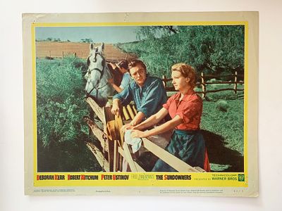 The Sundowners 
original 1961 vintage lobby card. The Sundowners original 1961 vintage lobby 