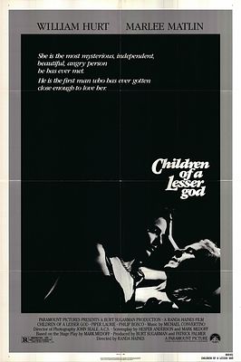 Children of Lesser God Original 1986 Vintage One Sheet Poster. Folded. 27X41 Inches This item 