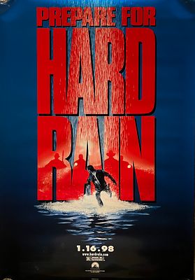 Hard Rain Original Movie Poster. 27x41 inches This item is part of an exclusive collection 