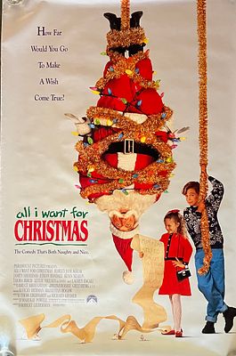 All I Want for Christmas 1991 Original Movie Poster. 27x41 inches This item is part of an 