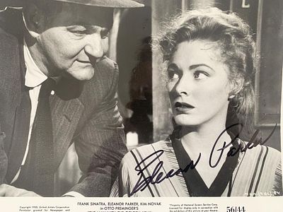 The Man With The Golden Arm Eleanor Parker signed movie photo. Eleanor Parker signed movie photo 