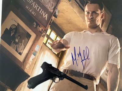 X Men Michael Fassbender Signed Photo. Michael Fassbender Signed X-Men Photo Autographed by 