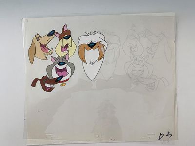 Rover Dangerfield Original cartoon artwork sericel. 10x12 inches