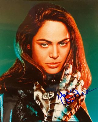 Witchblade Yancy Butler signed movie photo. Witchblade signed movie photo autographed by Yancy 