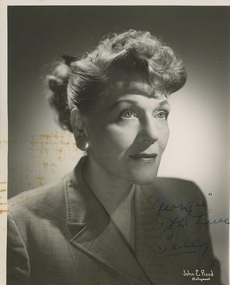 Sally Winn signed photo. 8x10 inches