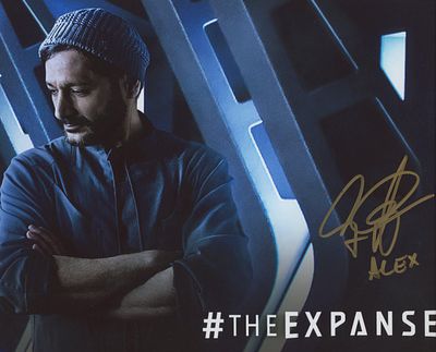 The Expanse Cas Anvar signed photo. The Expanse signed photo autographed by Cas Anvar. 8x10 inches