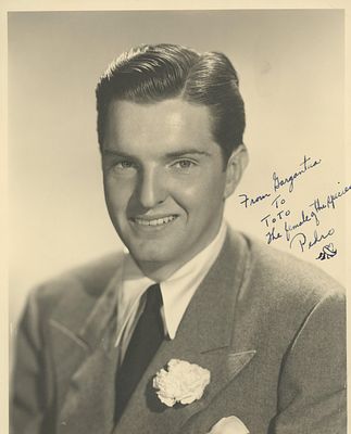 Zis Boom Bah Peter Lind Hayes signed photo. Peter Lind Hayes signed photo 8x10 inches