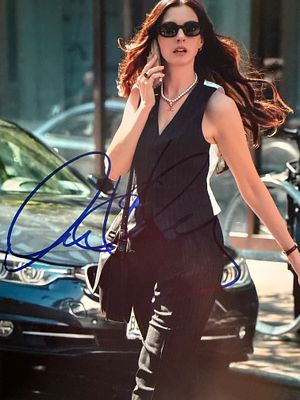 The Devil Wears Prada Anne Hathaway signed photo. 8x10 inches