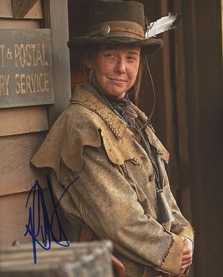 Deadwood signed photo autographed by Robin Weigert. 8x10 inches