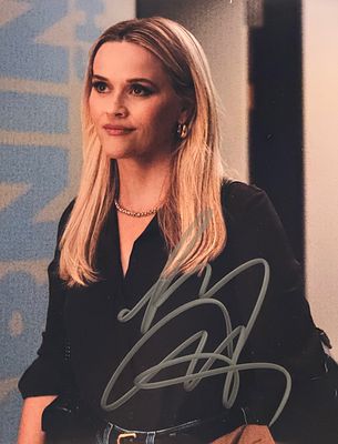 The Morning Show Reese Witherspoon signed photo. 8x10 inches