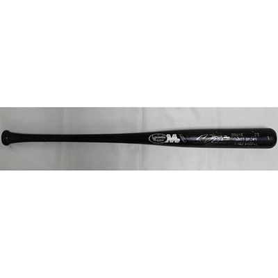 Los Angeles Angels Matt Brown Signed Game Used Bat JSA Authenticated. Signed Matt Brown Los 