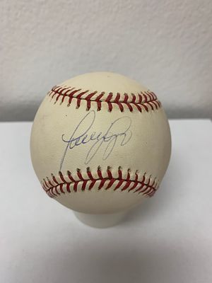 California Angels Luis Sojo signed baseball. Luis Sojo signed baseball