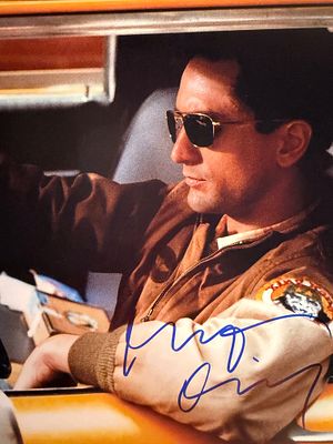 Taxi Driver Robert De Niro signed movie photo.GFA Authenticated. Taxi Driver signed movie photo 