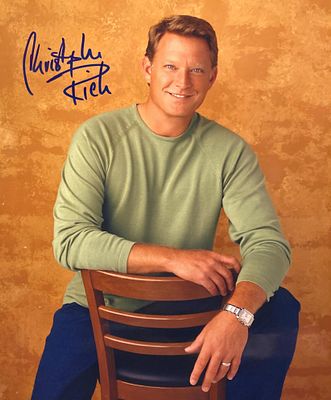Murphy Brown Christopher Rich signed photo. Christopher Rich signed photo. 8x10 inches