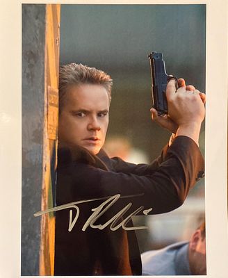Catch a Fire Tim Robbins signed movie photo. 8x10 inches