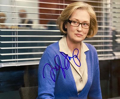 Lions for Lambs Meryl Streep signed movie photo. Lions for Lambs signed movie photo autographed 