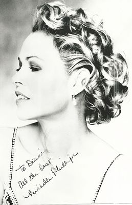 The Mamas and the Papas Michelle Phillips signed photo. 5x7 inches