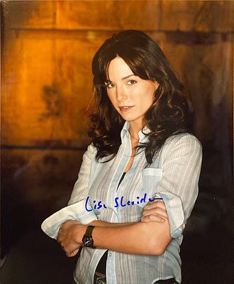 Invasion Lisa Sheridan signed photo. Lisa Sheridan signed photo. 8x10 inches
