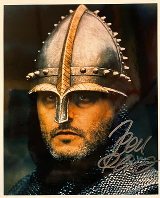 Just Visiting Jean Reno signed movie photo. Just Visiting signed movie photo autographed by Jean 