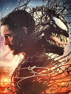 Venom Tom Hardy Signed Photo. 8x10 inches.
