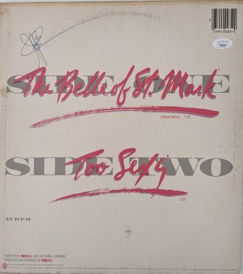 Sheila E. Signed Album - JSA Authenticated. Sheila E. Album - Autographed on The Front And Back 