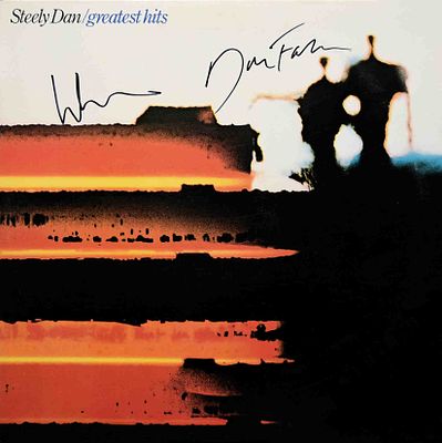 Steely Dan signed Greatest Hits album. Steely Dan 1978 Greatest Hits album. Signed: Donald Fagen 