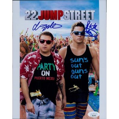 22 Jump Street directors signed photo. JSA Authenticated. 22 Jump Street signed photo 