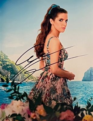 Another Simple Favor Anna Kendrick signed movie photo. 8x10 inches