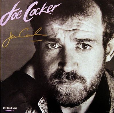 Joe Cocker Civilized Man signed album