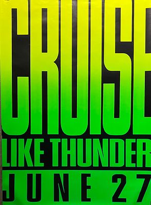 Days of Thunder 1990 Teaser Original Movie Poster This item is part of an exclusive collection 