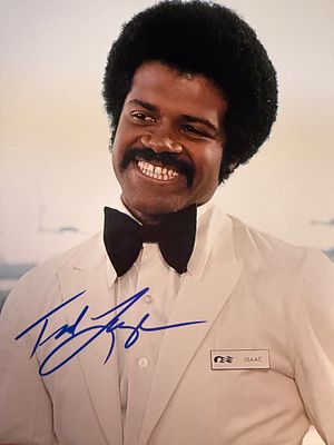 The Love Boat Ted Lange signed photo. 8x10 inches