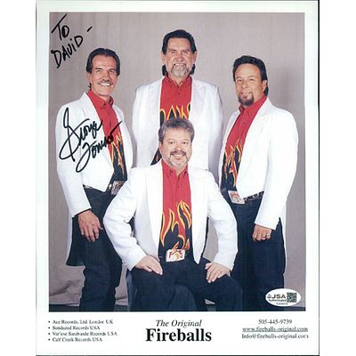Mr. Fireball George Tomsco Signed Photo. George Tomsco Mr. Fireball Signed 8x10 Photo. Item 