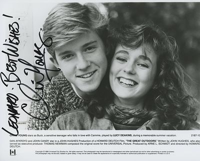 The Great Outdoors signed movie photo autographed by Chris Young. 8x10 inches.