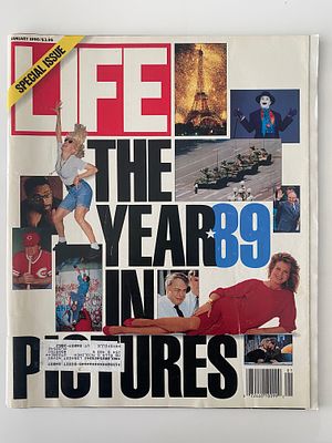 Life Magazine Special Issue January 1990-The Year 89 in Pictures-8x11 inches