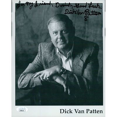 Eight is Enough Dick Van Patten signed photo. JSA Authenticated. Eight is Enough Dick Van Patten 