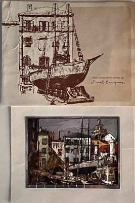 Leonard Barrymore print set. 8x10 inches