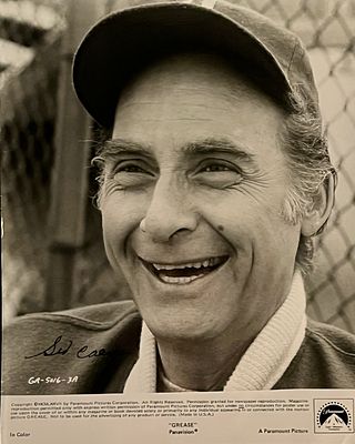 Grease Sid Caesar Facsimile Signed Movie Photo. 8x10 inches.