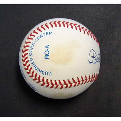 Oakland A's Bert Campaneris Signed Rawlings American League Baseball JSA Authenticated. Signed 