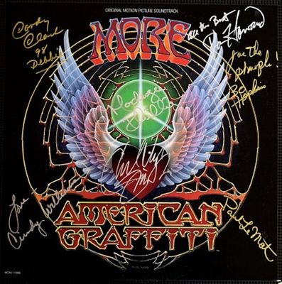 American Graffiti 2 Signed soundtrack. American Graffiti 1979 "More American Graffiti" 