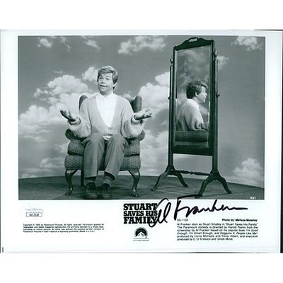 Stuart Save His Family Al Franken signed movie photo. JSA Authenticated. Stuart Save His Family 