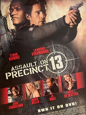 Assault on Precinct 13 2005 original movie poster. 27x40 inches. Poster has damaged perimeter.