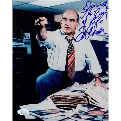 The Mary Tyler Moore Show Ed Asner signed photo. JSA Authenticated. Ed Asner The Mary Tyler 