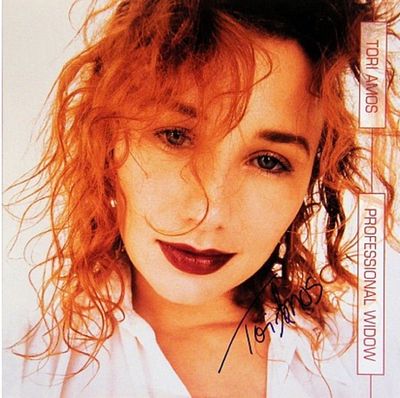 Tori Amos signed Professional Widow single album. Tori Amos 1996 Professional Widow single album 