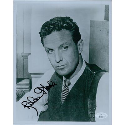 The Untouchables Robert Stack Signed Photo JSA Authenticated Kinks. Signed Robert Stack 8x10 